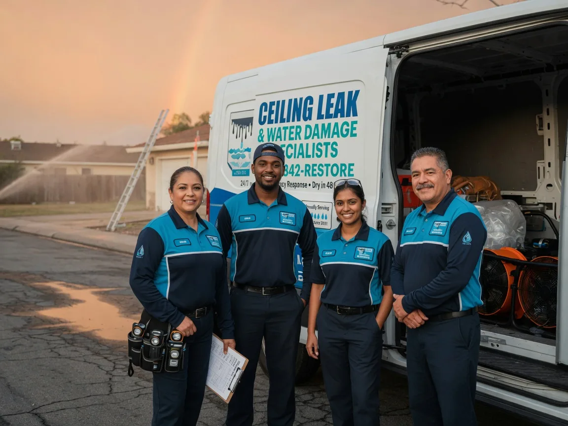 Ceiling Leak Cleanup company in Eyota, MN