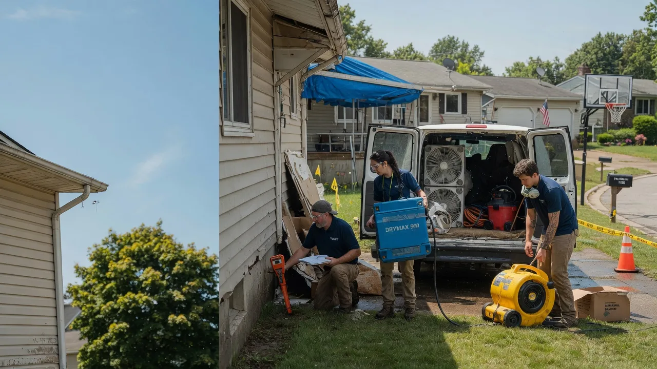 Ceiling Leak Cleanup in Eyota, MN near me